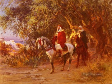 帰ってきたアラビア語 フレデリック・アーサー・ブリッジマン Oil Paintings